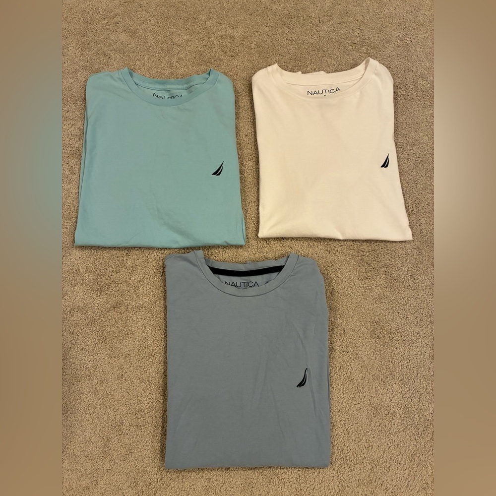 Nautica Men's Short & Long Sleeve Tees Bundle - Picture 16 of 16